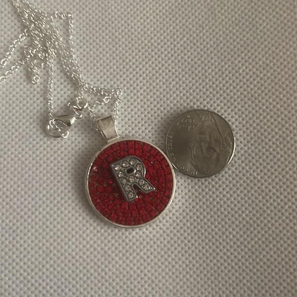 Necklace Charm Initial (“R”) Pendant - Picture 4 of 4